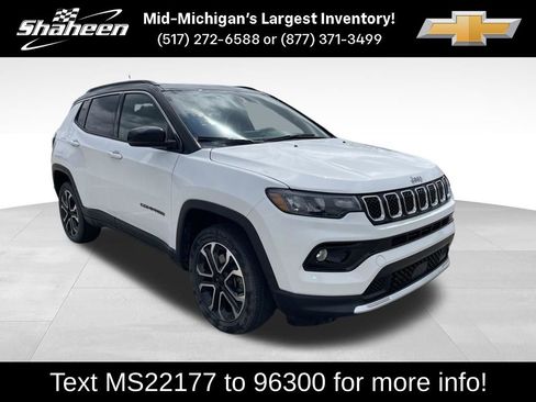 Used 2023 Jeep Compass Limited w/ Sun and Sound Group AWD/4WD image 1