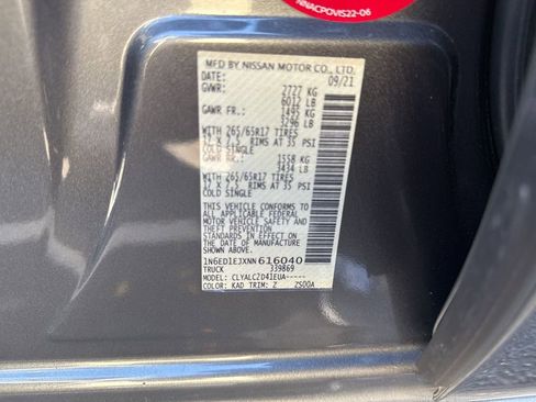 Used 2022 Nissan Frontier SV image 5