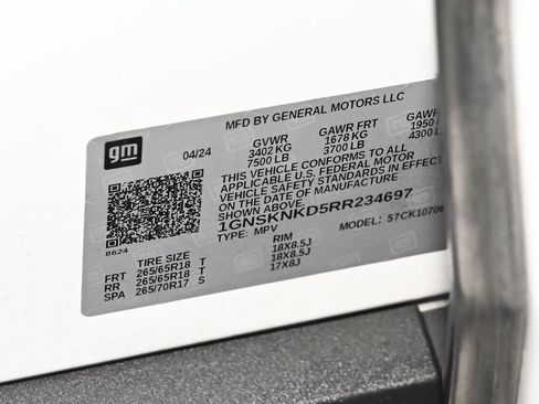 Used 2024 Chevrolet Tahoe LT AWD/4WD image 18