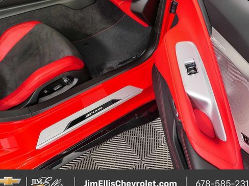 Used 2024 Chevrolet Corvette Z06 w/ Chrome Exterior Badge Package RWD image 20