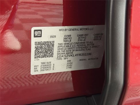 New 2026 GMC Yukon AT4 Ultimate w/ LPO, Floor Liner Package AWD/4WD image 38