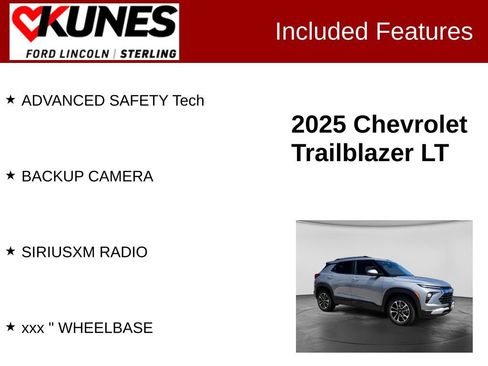 Used 2025 Chevrolet TrailBlazer LT FWD image 2
