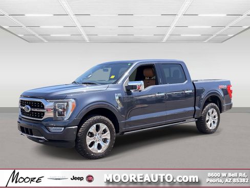 Used 2021 Ford F150 Platinum w/ Equipment Group 701A High AWD/4WD image 1