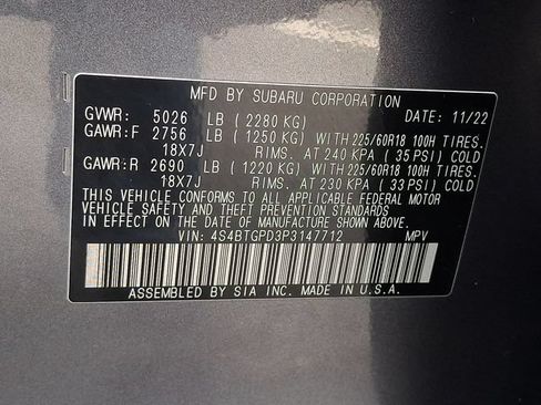 Used 2023 Subaru Outback Touring XT AWD/4WD image 29