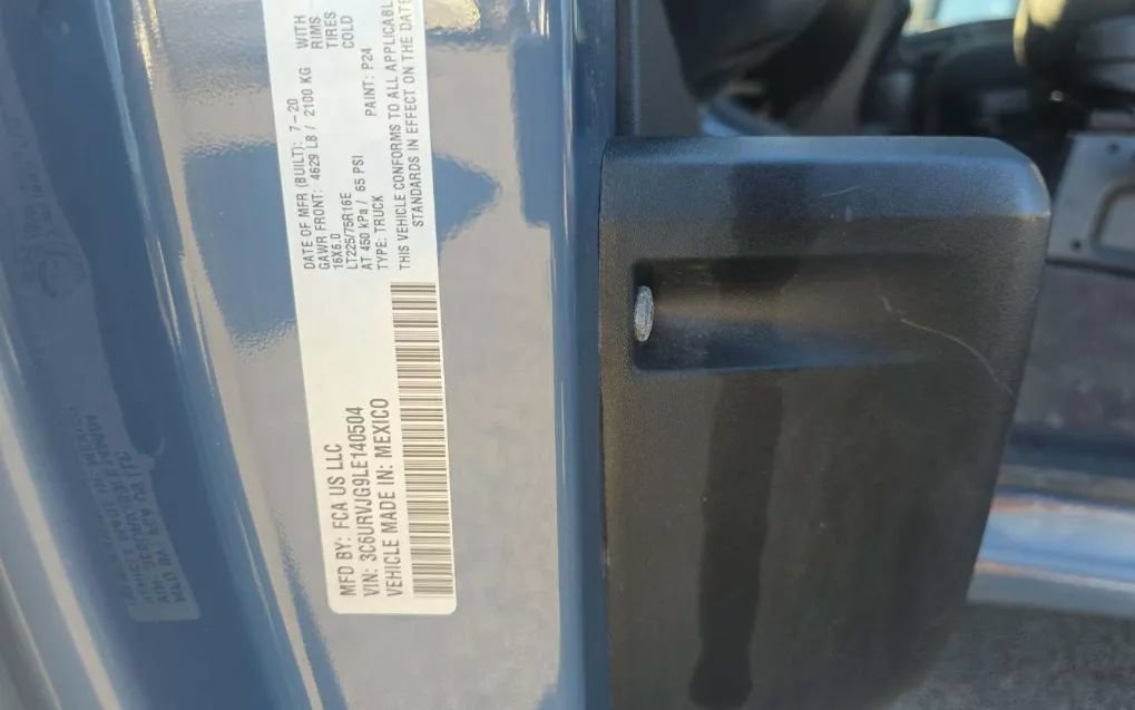 Used 2020 RAM ProMaster 3500 FWD image 12