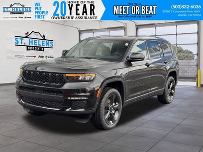 New 2025 Jeep Grand Cherokee L Limited w/ Black Appearance Package