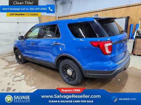 Used 2018 Ford Explorer 4WD Police Interceptor image 3
