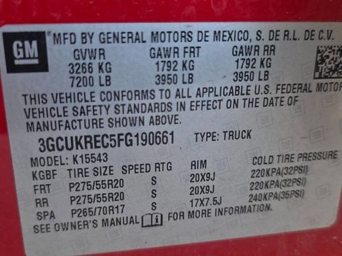 Used 2015 Chevrolet Silverado 1500 LT w/ LT Convenience Package image 11