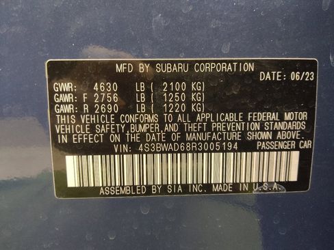 Used 2024 Subaru Legacy Premium image 33