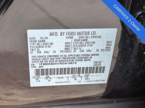 Used 2024 Ford Explorer XLT w/ Equipment Group 202A image 41
