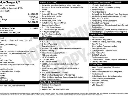 Used 2023 Dodge Charger R/T w/ Blacktop Package RWD image 6