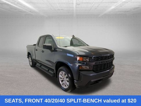 Used 2020 Chevrolet Silverado 1500 Custom w/ Custom Value Package AWD/4WD image 11