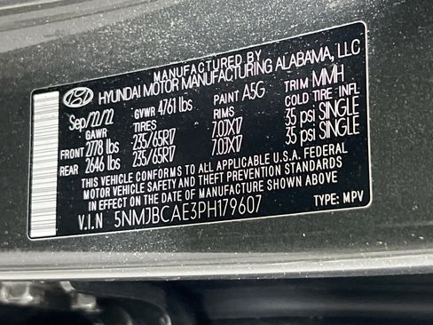 Used 2023 Hyundai Tucson SEL AWD/4WD image 30