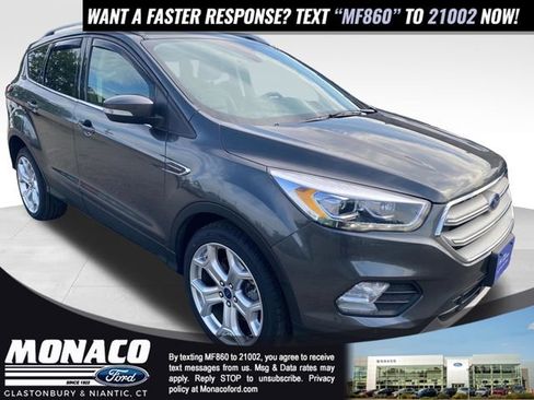Certified 2019 Ford Escape Titanium w/ U9j03 - Titanium Tow Package AWD/4WD image 1