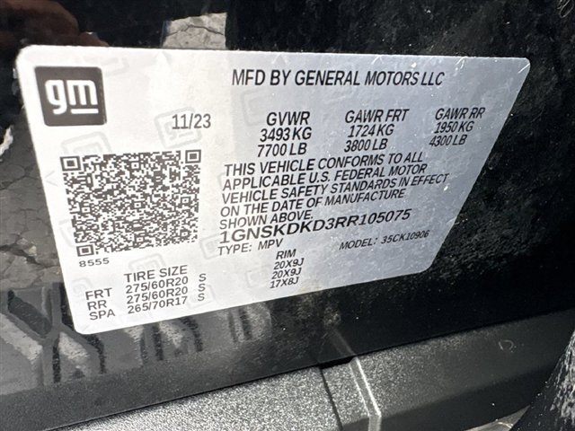 Certified 2024 Chevrolet Suburban Z71 AWD/4WD image 35