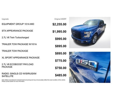 Used 2017 Ford F150 XL w/ Equipment Group 101A Mid RWD image 3