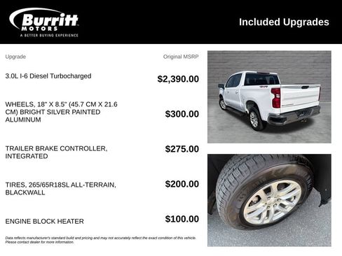 Used 2021 Chevrolet Silverado 1500 LT AWD/4WD image 3