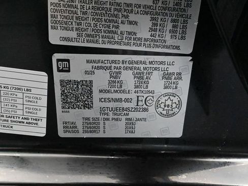 Used 2025 GMC Sierra 1500 AT4 w/ AT4 Premium Package image 61