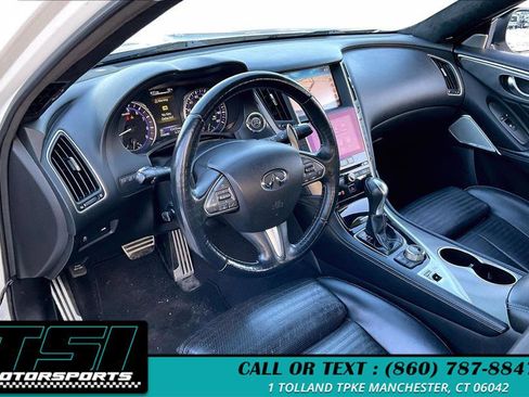 Used 2017 INFINITI Q50 Red Sport 400 image 13