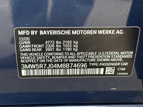 Used 2021 BMW 330i xDrive 330i xDrive w/ Premium Package image 28