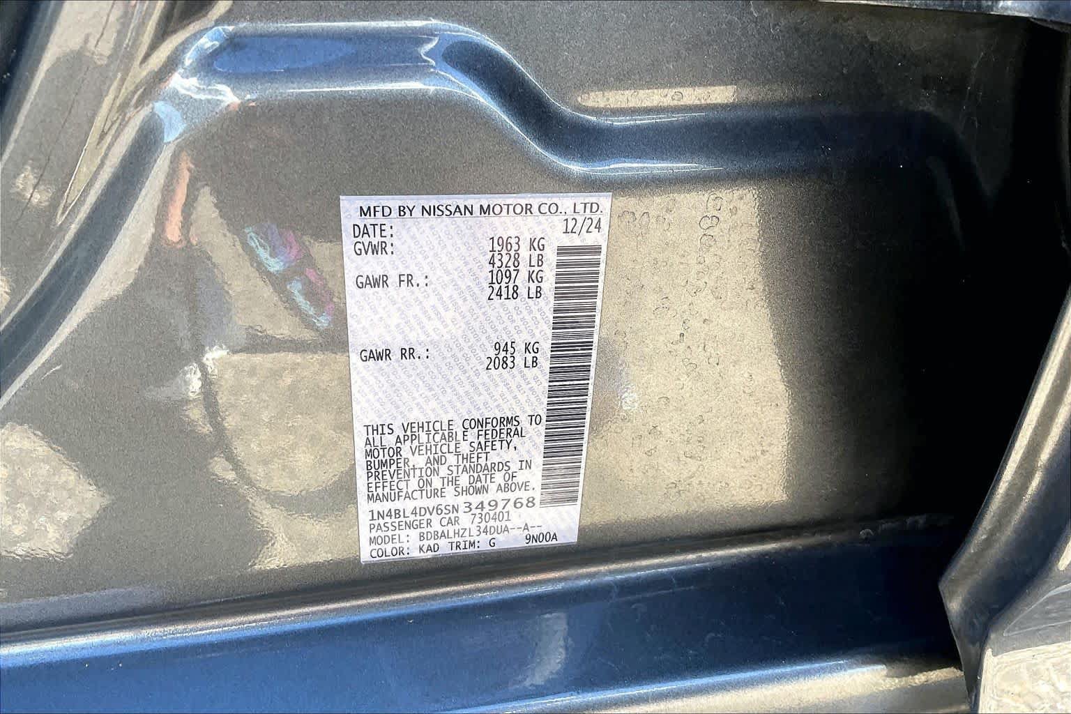 Used 2025 Nissan Altima 2.5 SV FWD image 33