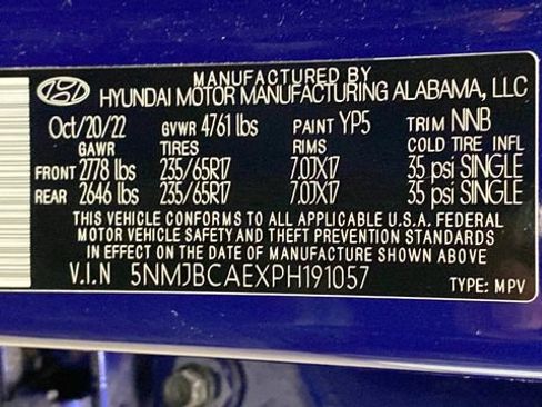 Certified 2023 Hyundai Tucson SEL AWD/4WD image 30