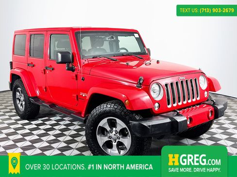 Used 2018 Jeep Wrangler Unlimited Sahara w/ Dual Top Group image 1