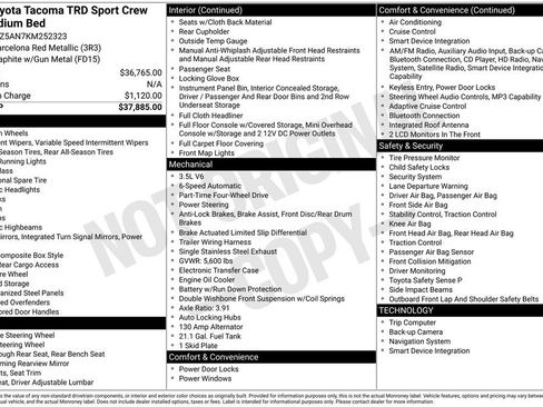 Used 2019 Toyota Tacoma TRD Sport image 6