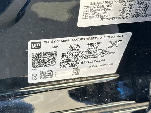 New 2026 Chevrolet Silverado 1500 LT Trail Boss w/ Safety Package AWD/4WD image 38