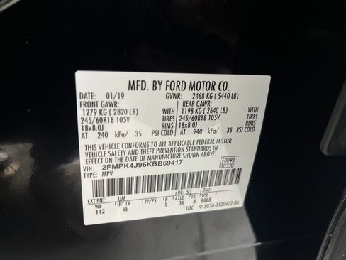 Used 2019 Ford Edge SEL w/ Equipment Group 201A AWD/4WD image 83