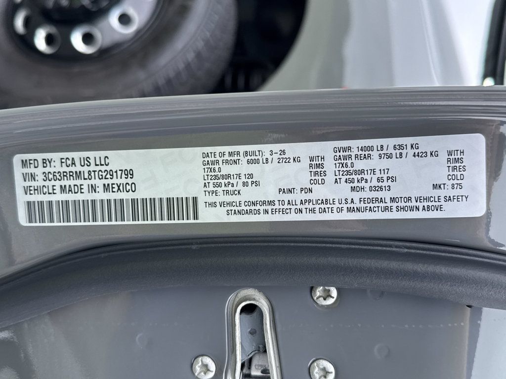 New 2026 RAM 3500 Laramie AWD/4WD image 39