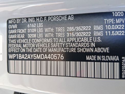 Used 2021 Porsche Cayenne Coupe AWD w/ Premium Package Plus image 19