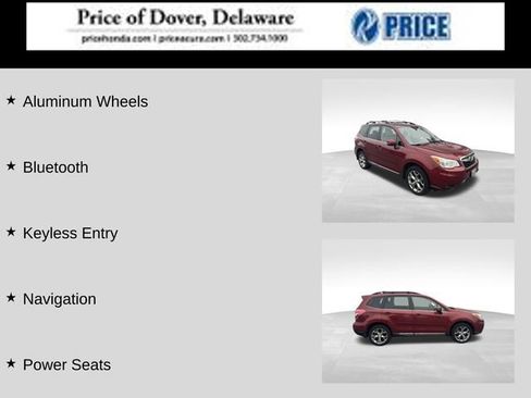 Used 2016 Subaru Forester 2.5i Touring w/ Eyesight & Navigation System AWD/4WD image 2