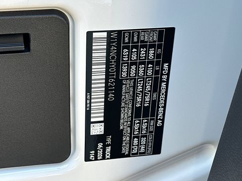 New 2026 Mercedes-Benz Sprinter 2500 image 27