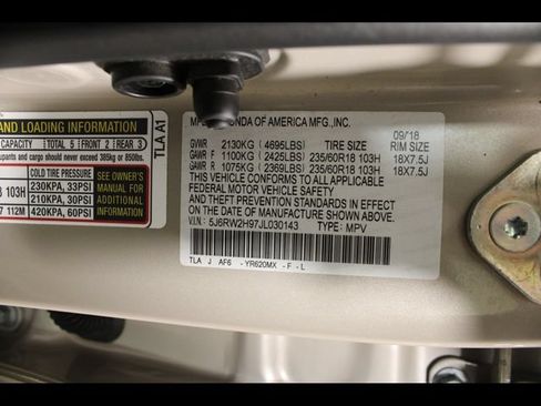 Used 2018 Honda CR-V Touring image 30