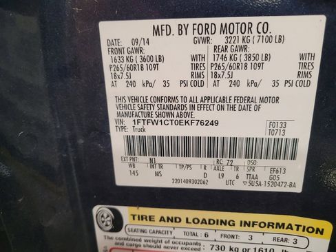 Used 2014 Ford F150 XLT w/ Equipment Group 302A Luxury RWD image 33