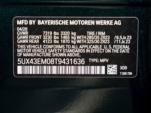 New 2026 BMW ALPINA XB7 AWD/4WD image 24
