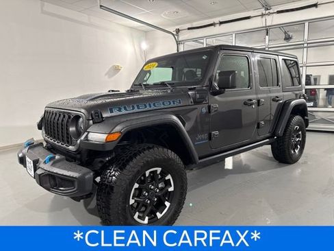 Used 2024 Jeep Wrangler Unlimited Rubicon 4xe AWD/4WD image 4