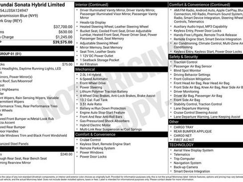 Used 2025 Hyundai Sonata Limited image 40