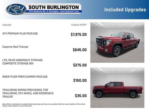 Used 2021 GMC Sierra 2500 AT4 w/ AT4 Premium Plus Package AWD/4WD image 3