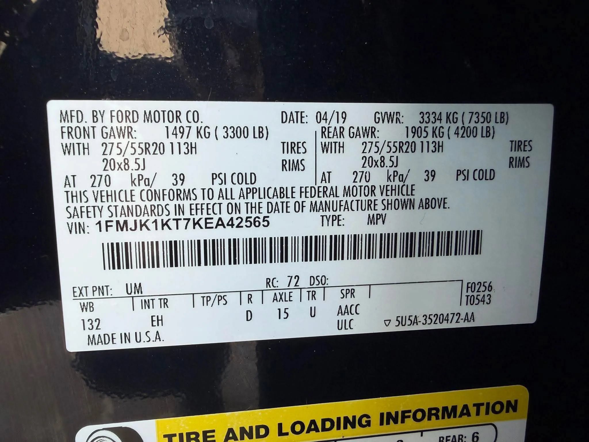 Used 2019 Ford Expedition Max Limited RWD image 32