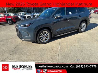 New 2026 Toyota Grand Highlander Platinum