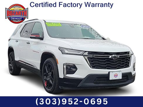 Certified 2022 Chevrolet Traverse Premier w/ Redline Edition image 1