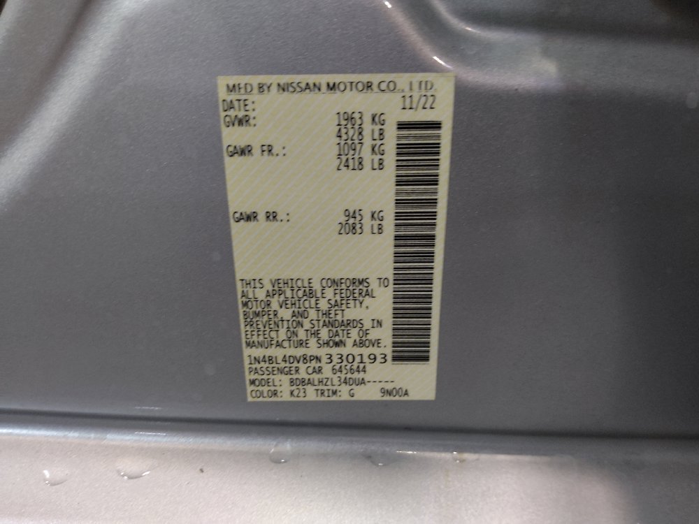 Used 2023 Nissan Altima 2.5 SV FWD image 33