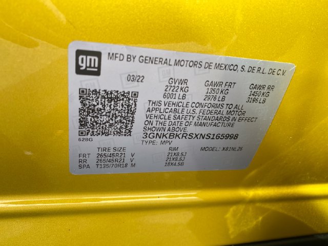 Used 2022 Chevrolet Blazer RS w/ Enhanced Convenience Package AWD/4WD image 28