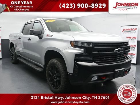 Used 2021 Chevrolet Silverado 1500 LT Trail Boss w/ Bed Protection Package AWD/4WD image 1