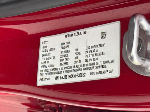 Used 2022 Tesla Model 3 Performance image 46