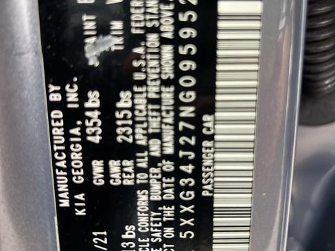 Used 2022 Kia K5 EX w/ EX Premium Package FWD image 32