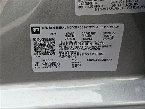 New 2026 Chevrolet Silverado 1500 Custom Trail Boss w/ LPO, Dark Essentials Package image 17