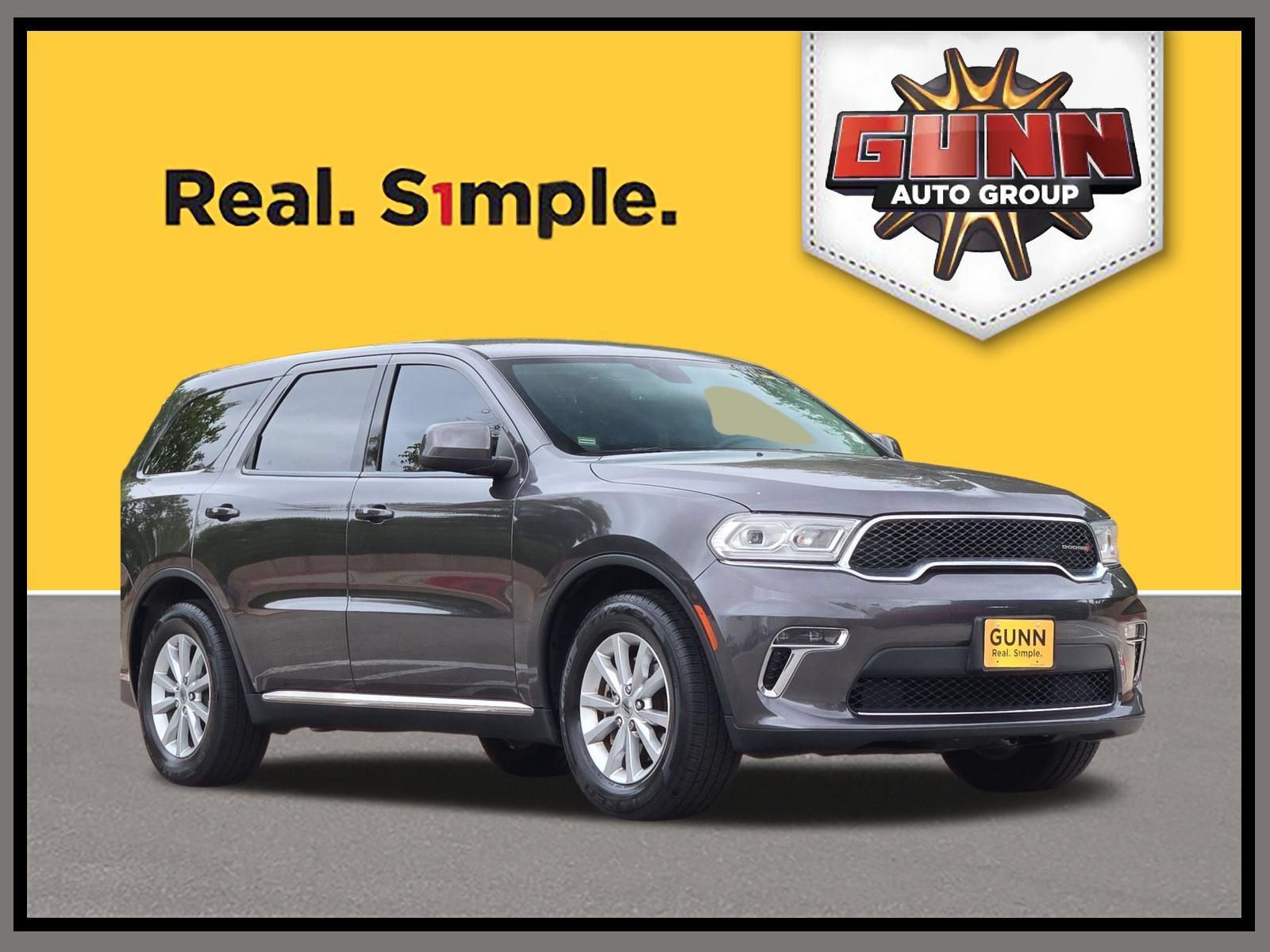 Used 2021 Dodge Durango SXT w/ 3rd Row Seating Group RWD image 1